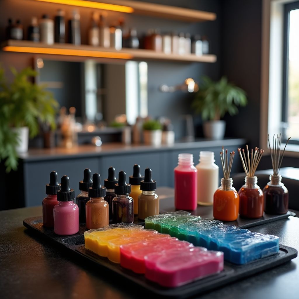 Color Mixing Station