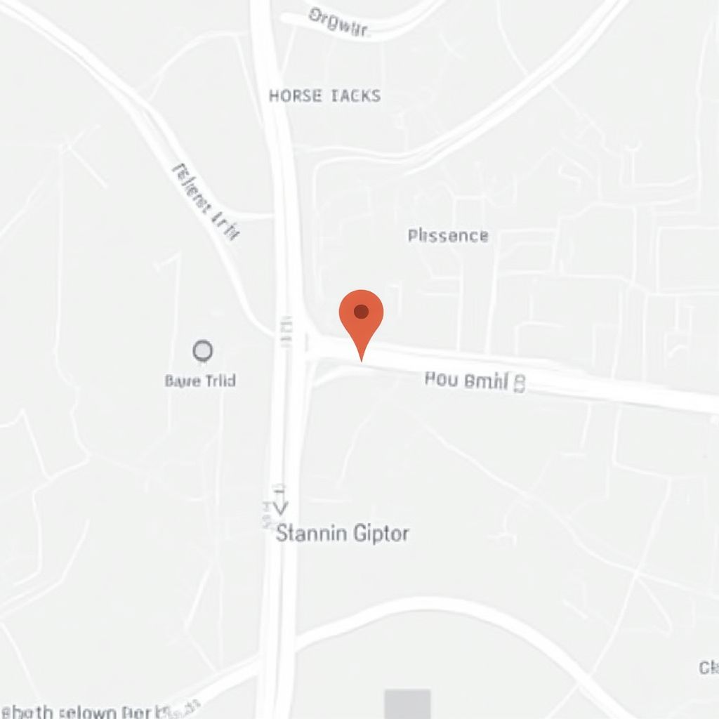 Map to Bella Strands salon location